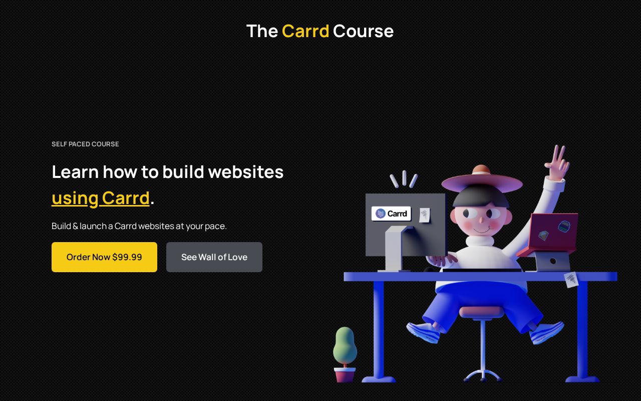 The Carrd Course